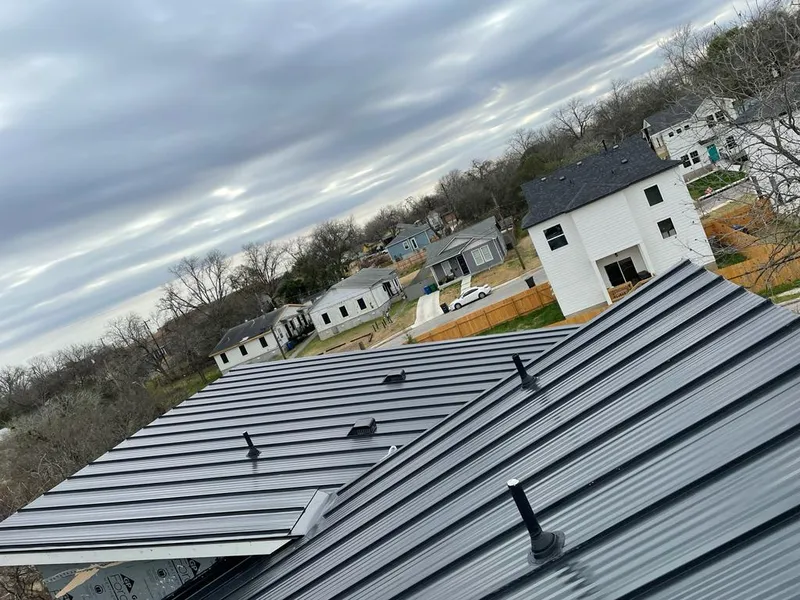 Standing seam metal roof panels with vents for Skylight Repair in Maili